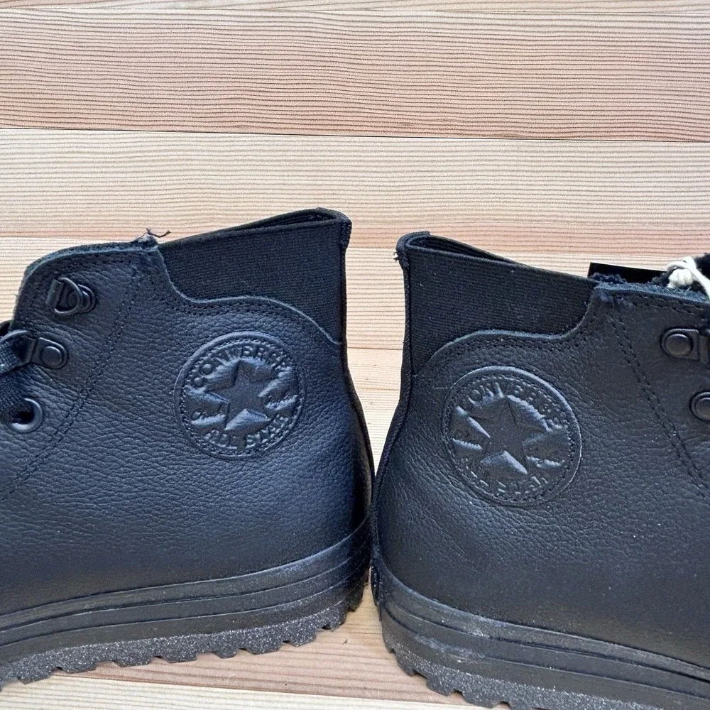 Converse Chuck Taylor All Star City Trek Black Waterproof Boot A04481C Men 9.5